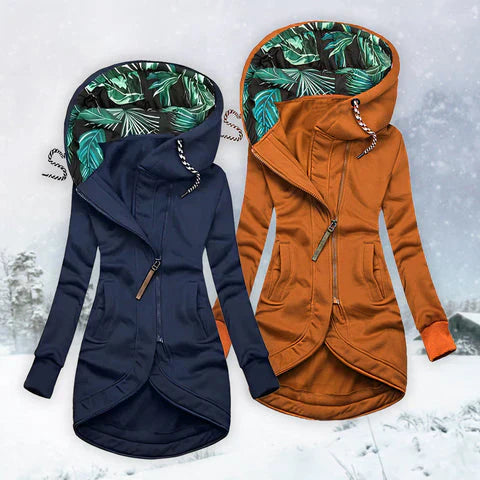 Ute™ | Elegante & Warme Winterjacke Mit Kapuze