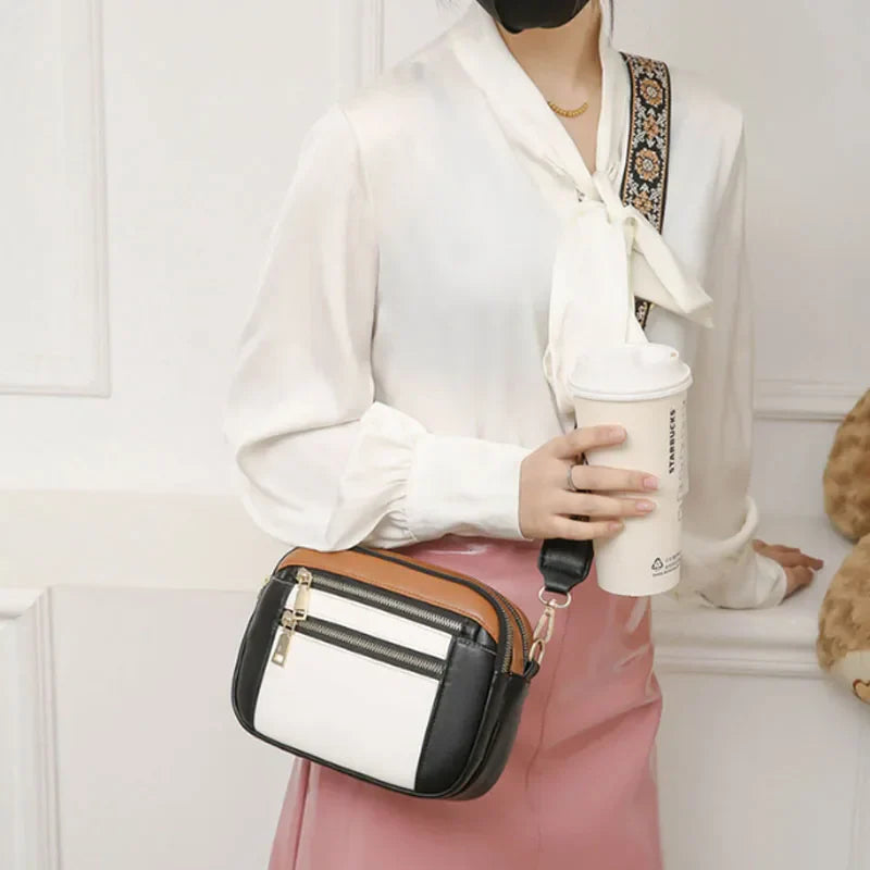 Violetti | Suomalainen Nahka Olkalaukku