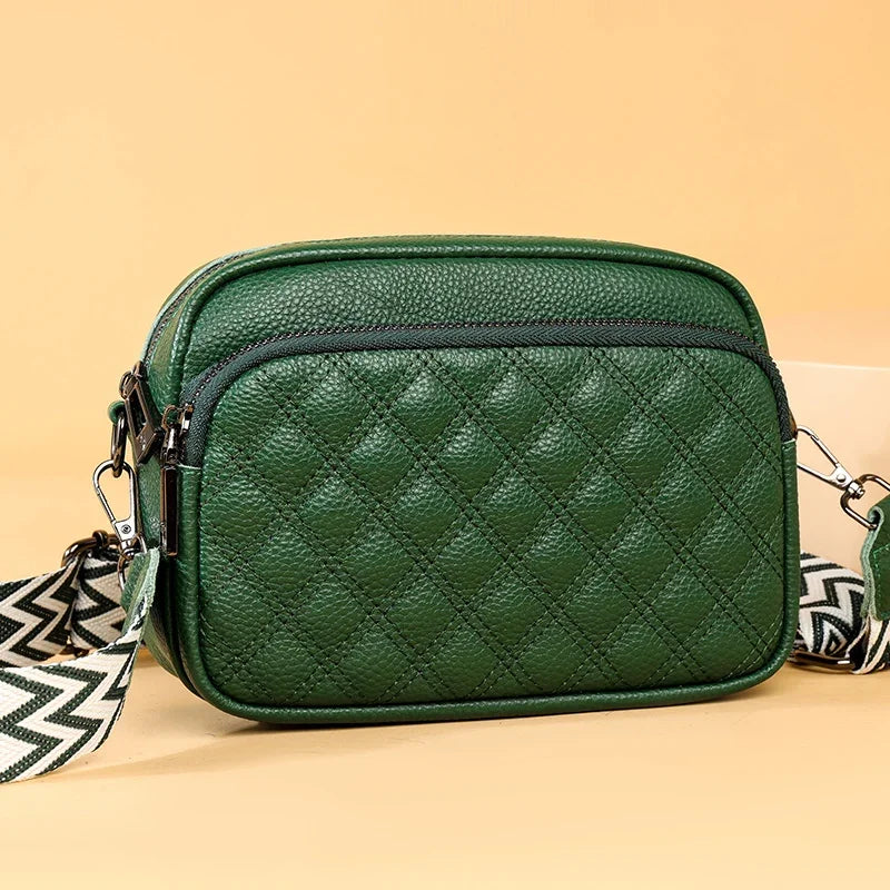 Josie | Viimeistelty Nahkainen Olkalaukku