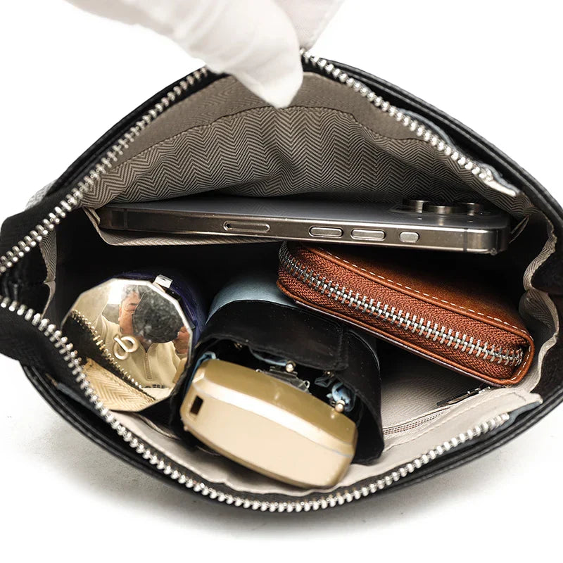 Matilda | Suomalainen Nahkainen Olkalaukku