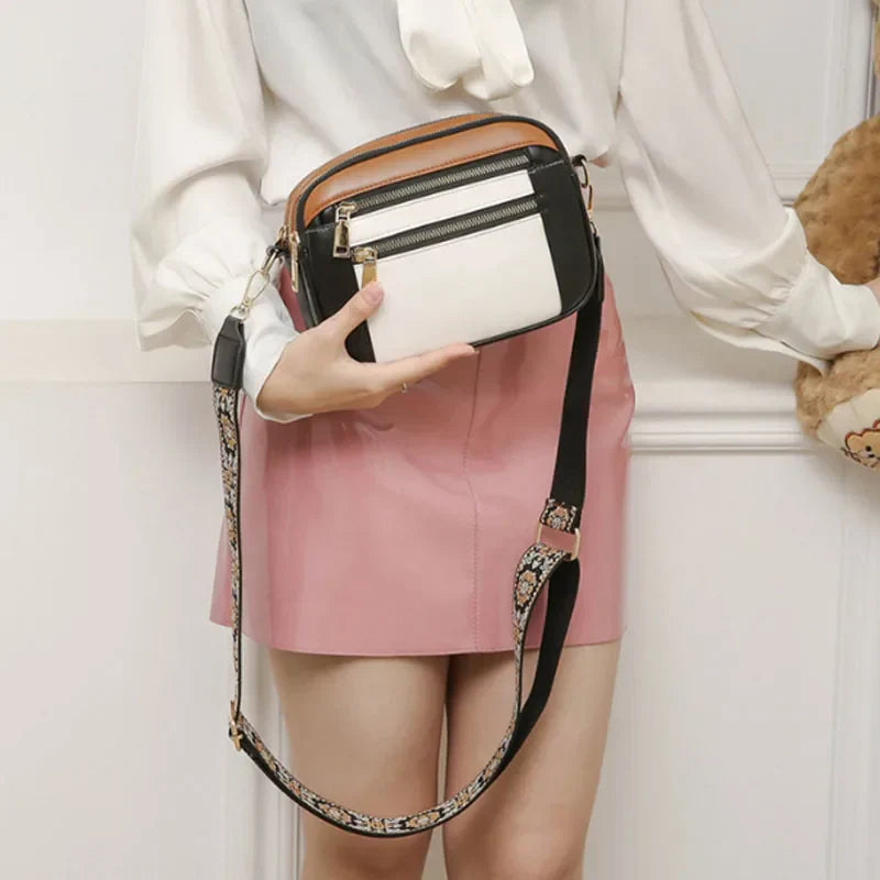 Violetti | Suomalainen Nahka Olkalaukku