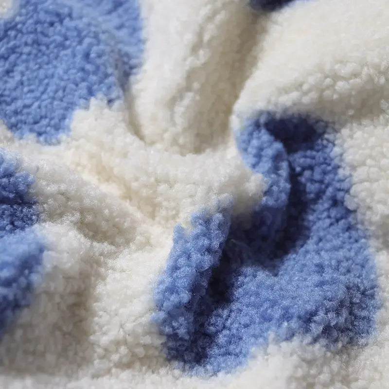 Daria™ – Kaksipuolinen sydänkuvioinen takki