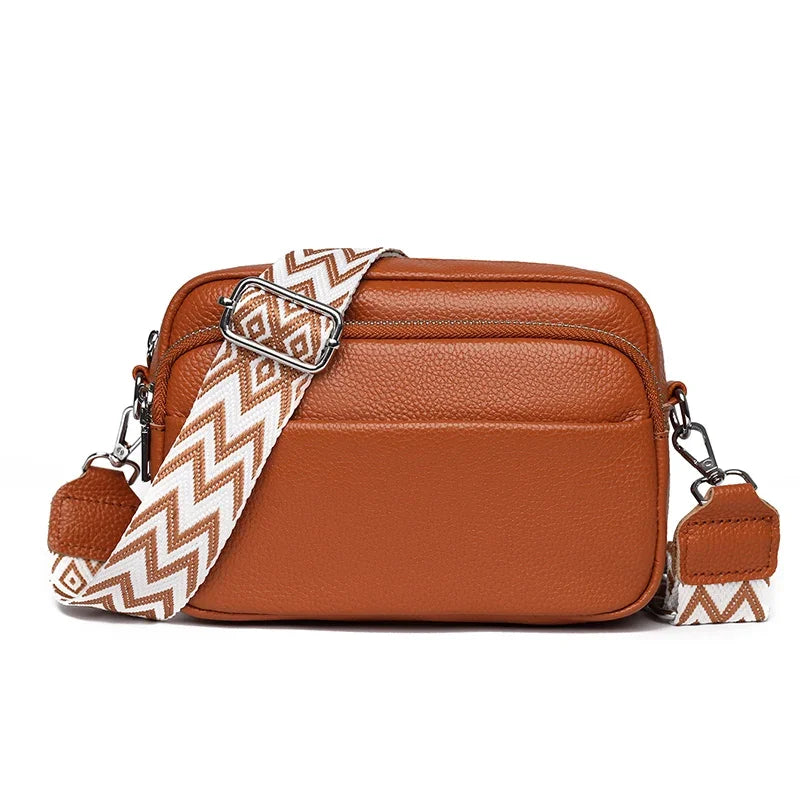 Talia | Suomalainen Nahkainen Olkalaukku