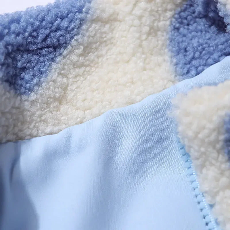 Daria™ – Kaksipuolinen sydänkuvioinen takki