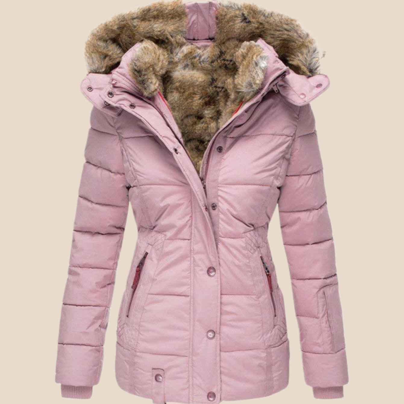 Kaisa™ | Klassinen hupullinen talvitakki