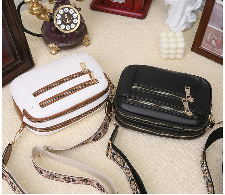 Violetti | Suomalainen Nahka Olkalaukku