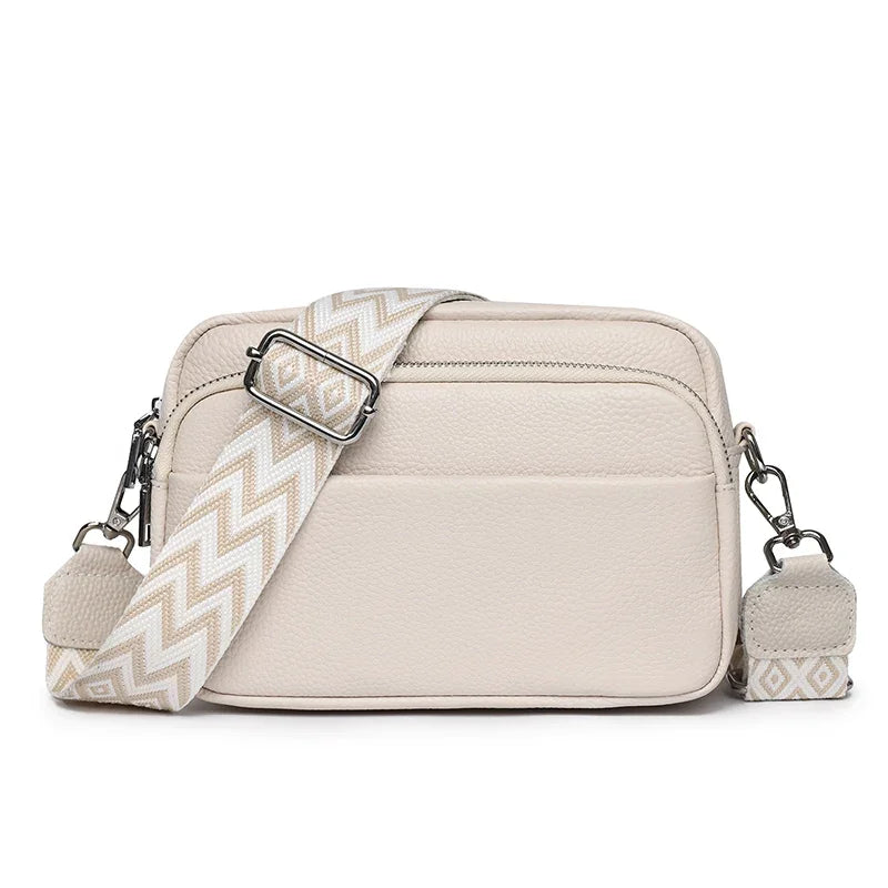 Talia | Suomalainen Nahkainen Olkalaukku