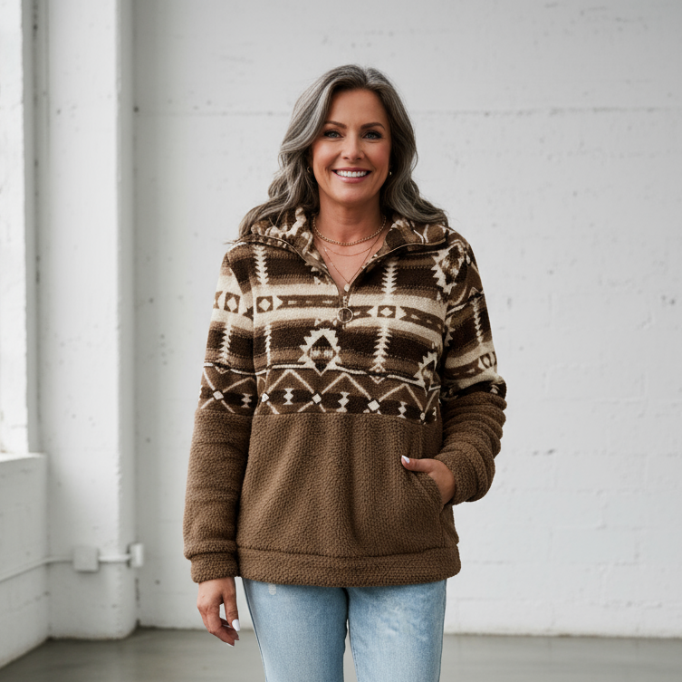 Maija™ | Pehmeä kuviofleece